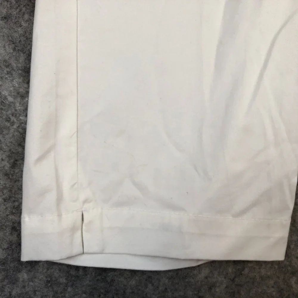 New York Co Shorts 6 28 White Mid Rise Bermuda Chino Work Casual Uniform Solid - Picture 2 of 9